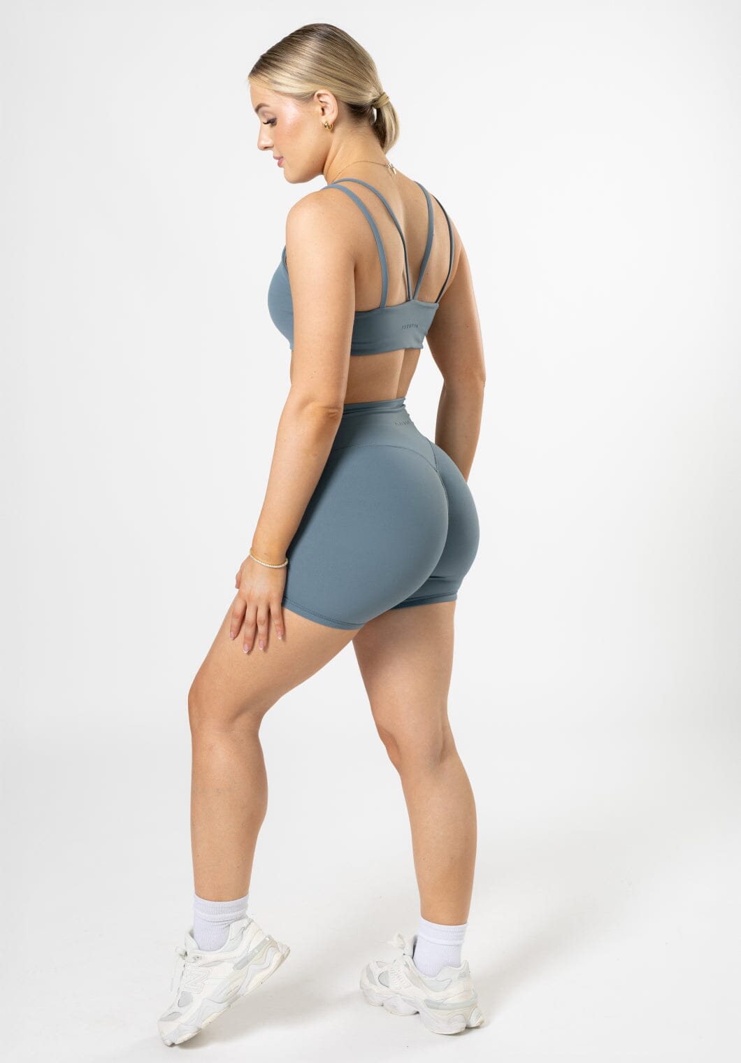 RecStretch™ Original Sculptseam® High-Rise Short 5" Slate