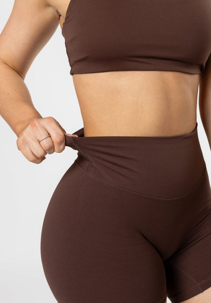 RecStretch™ Original Sculptseam® High-Rise Short 5" Walnut
