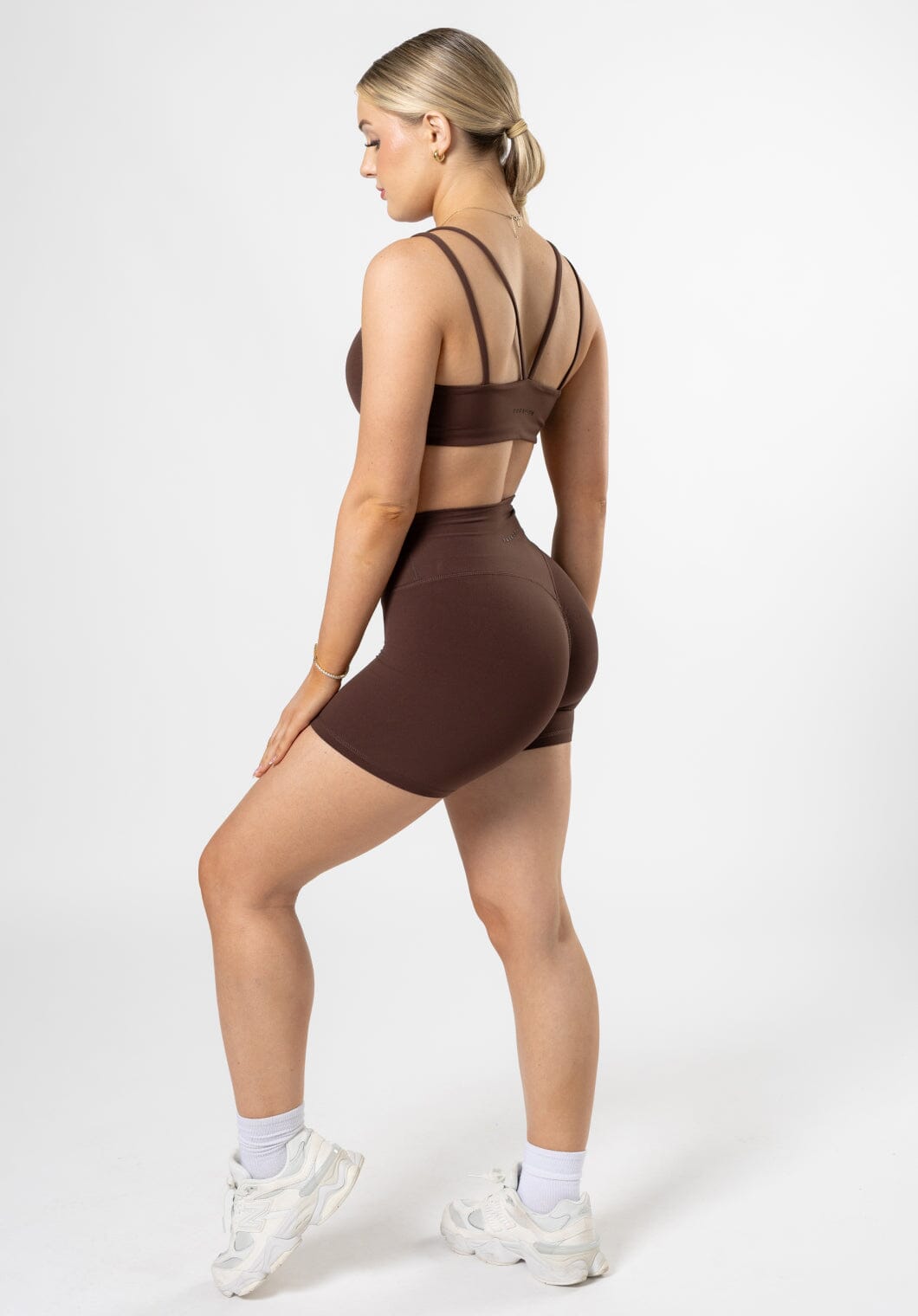 RecStretch™ Original Sculptseam® High-Rise Short 5" Walnut