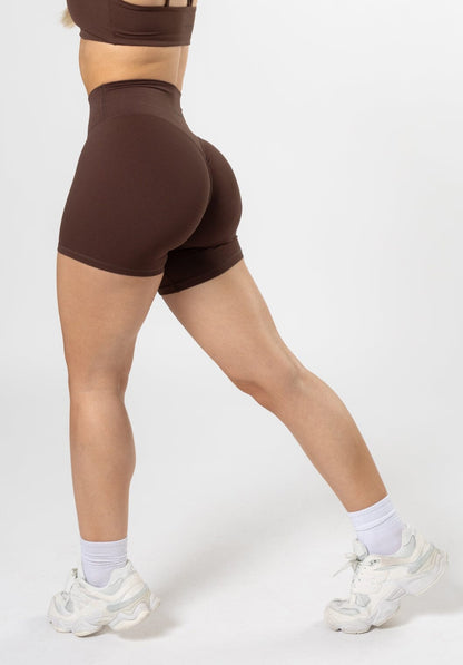 RecStretch™ Original Sculptseam® High-Rise Short 5" Walnut