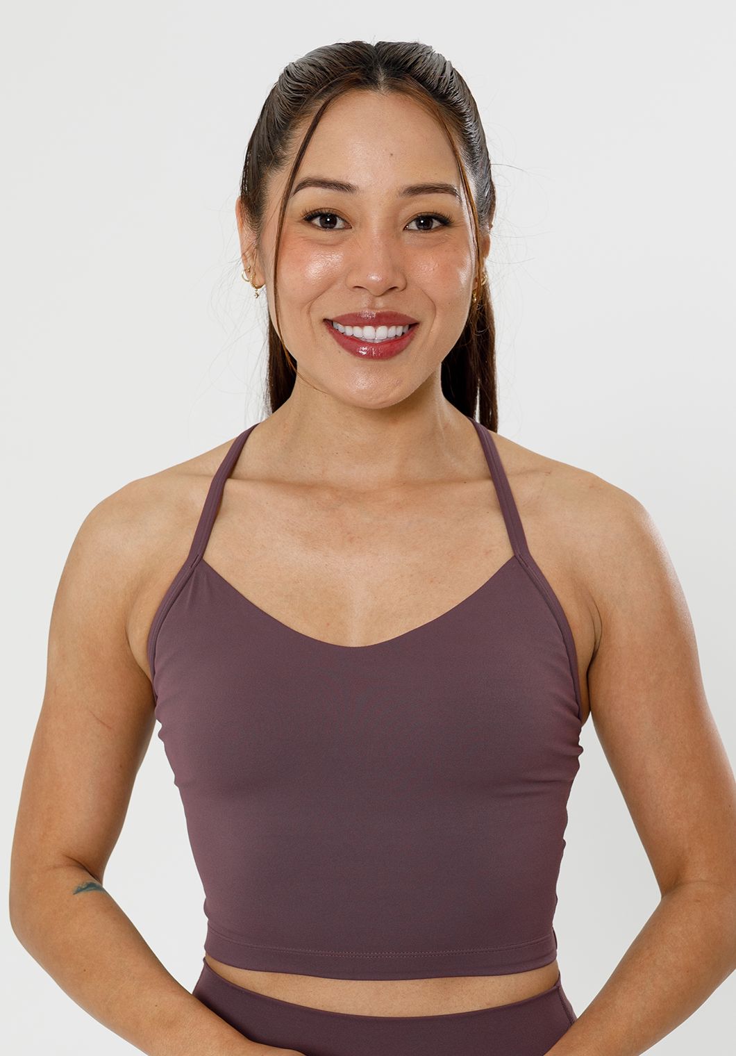 RecStretch™ SmoothHold™ Studio Top Cherry Cola