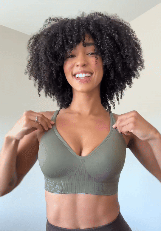 CurveFlex™ Seamless Form Sports Bra Slate