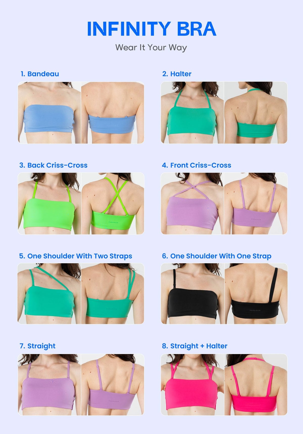 Reluna™ Infinity Sports Bra Crush